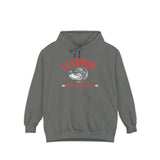 P.O.O. Apparel Hoodie — Minimal Vintage Logo Garment-Dyed Pullover