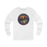 Raised in Miami Retro Sunset Long Sleeve Tee
