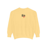 Hustle Now Shine Later Sweatshirt — Motivational Garment-Dyed Crew