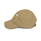 Dad Cap — P.V.D. Distressed Logo Hat | Vintage-Stencil Baseball Cap for Urban, Casual Wear