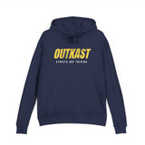 Unisex French Terry Hoodie with Positive Vibes, Stay Positive Hoodie, Outkast Inspired Sweatshirt, Casual Streetwear, Gift for Music Lovers