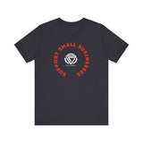 Support Small Business Unisex Tee - Black Short Sleeve T-Shirt