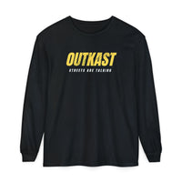 Unisex Long Sleeve Graphic Tee - Outlast, Streetwear, Urban Fashion, Casual Wear, Gift for Friends