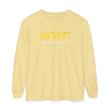 Unisex Long Sleeve Graphic Tee - Outlast, Streetwear, Urban Fashion, Casual Wear, Gift for Friends