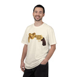 Knotted Revolver T-Shirt — 'Hustled' Graphic Tee