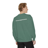 Garment-Dyed Sweatshirt — PVOAD Square Logo Crewneck (www.pvoapparel.store)