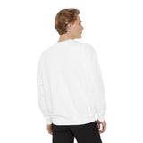 Stay Focused Rainbow Crewneck Sweatshirt — Motivational Graphic Sweatshirt