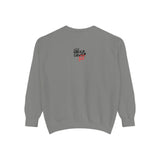 Hustle Now Shine Later Sweatshirt — Motivational Garment-Dyed Crew