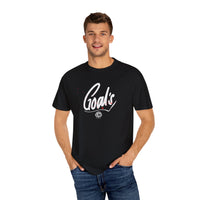 Goal-Driven Unisex Garment-Dyed T-Shirt - Motivational Graphic Tee