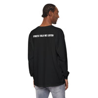 Unisex Long Sleeve Graphic Tee - Outlast, Streetwear, Urban Fashion, Casual Wear, Gift for Friends