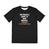 Inspirational Men's Tee, Motivational Shirt, Sporty Apparel, Gift for Athletes, Dream Chaser T-Shirt, Fitness Fashion
