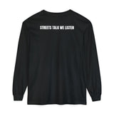 Unisex Long Sleeve Graphic Tee - Outlast, Streetwear, Urban Fashion, Casual Wear, Gift for Friends