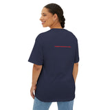 Hustle Unisex Oversized Boxy Tee - Stay Focused Graphic T-Shirt