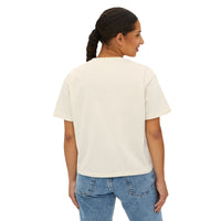 Women's Boxy Tee - 'Legends' Graphic T-Shirt for Everyday Comfort