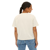 Women's Boxy Tee - 'Legends' Graphic T-Shirt for Everyday Comfort