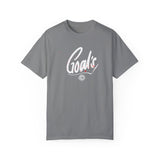 Goal-Driven Unisex Garment-Dyed T-Shirt - Motivational Graphic Tee