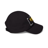 Dad Cap — P.V.D. Distressed Logo Hat | Vintage-Stencil Baseball Cap for Urban, Casual Wear