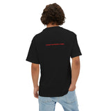 Hustle Unisex Oversized Boxy Tee - Stay Focused Graphic T-Shirt