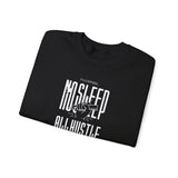 No Sleep All Hustle Crewneck Sweatshirt — Visionary Streetwear