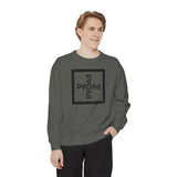 Garment-Dyed Sweatshirt — PVOAD Square Logo Crewneck (www.pvoapparel.store)