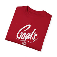 Goal-Driven Unisex Garment-Dyed T-Shirt - Motivational Graphic Tee
