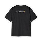 Stay Focused Men’s Oversized Tee — PUO Hustle Graphic Tee
