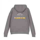 Unisex French Terry Hoodie with Positive Vibes, Stay Positive Hoodie, Outkast Inspired Sweatshirt, Casual Streetwear, Gift for Music Lovers
