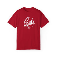 Goal-Driven Unisex Garment-Dyed T-Shirt - Motivational Graphic Tee