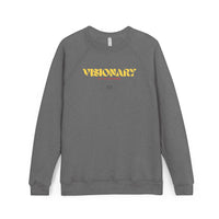 Visionary Stay Focused Sweatshirt, Unisex Fleece Sweater, Motivational Apparel, Casual Wear, Gift for Dreamers, Positive Vibes Clothing