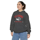 P.O.O. Apparel Hoodie — Minimal Vintage Logo Garment-Dyed Pullover