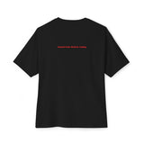 Hustle Unisex Oversized Boxy Tee - Stay Focused Graphic T-Shirt