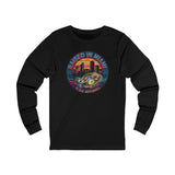 Raised in Miami Retro Sunset Long Sleeve Tee