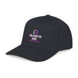 Mid Profile Baseball Cap — "Turn Down The Doubt" Embroidered Motivational Hat