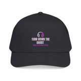 Mid Profile Baseball Cap — "Turn Down The Doubt" Embroidered Motivational Hat