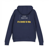 Unisex French Terry Hoodie with Positive Vibes, Stay Positive Hoodie, Outkast Inspired Sweatshirt, Casual Streetwear, Gift for Music Lovers