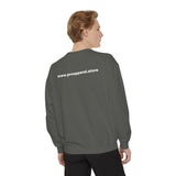 Garment-Dyed Sweatshirt — PVOAD Square Logo Crewneck (www.pvoapparel.store)