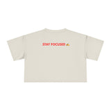 Women's Motivational Crop Tee | Perfect for Casual Outfits, Gifts, Summer, Relaxation, or Motivation!