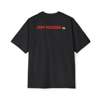 Men's Motivational Heavy Oversized Tee - Perfect for Self-Care, Casual Wear, Gym Sessions, Gift for Him, Journey Inspiration