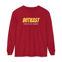 Unisex Long Sleeve Graphic Tee - Outlast, Streetwear, Urban Fashion, Casual Wear, Gift for Friends