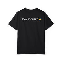 Cool Swag Graphic T-Shirt - Stay Focused Design