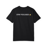 Cool Swag Graphic T-Shirt - Stay Focused Design