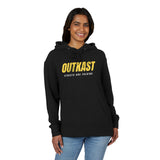 Unisex French Terry Hoodie with Positive Vibes, Stay Positive Hoodie, Outkast Inspired Sweatshirt, Casual Streetwear, Gift for Music Lovers