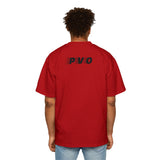 P.V.O. Hustler Graphic Tee — Men's Oversized Streetwear T-Shirt