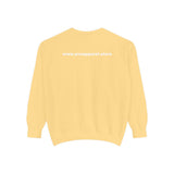 Garment-Dyed Sweatshirt — PVOAD Square Logo Crewneck (www.pvoapparel.store)