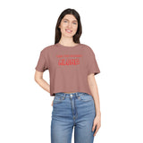 Women's Motivational Crop Tee | Perfect for Casual Outfits, Gifts, Summer, Relaxation, or Motivation!