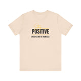 Stay Positive Unisex Tee | Casual Wear, Inspirational Shirt, Motivational Apparel, Everyday Gift, Trendy Fashion