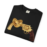 Knotted Revolver T-Shirt — 'Hustled' Graphic Tee