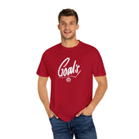 Goal-Driven Unisex Garment-Dyed T-Shirt - Motivational Graphic Tee
