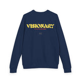 Stay Focused Unisex French Terry Crewneck Sweatshirt, Visionary Design Apparel, Casual Fashion, Gift for Dreamers, Inspirational Clothing
