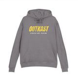 Unisex French Terry Hoodie with Positive Vibes, Stay Positive Hoodie, Outkast Inspired Sweatshirt, Casual Streetwear, Gift for Music Lovers